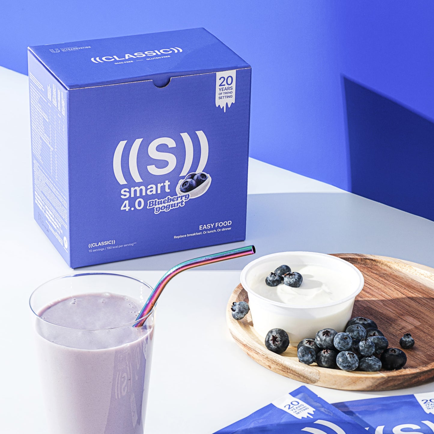 ED Smart Classic, Blueberry Yogurt, 15 servings